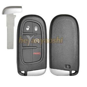 Quality Opel 4Buttons Smart Key Shell with Emergency Key Insert for sale