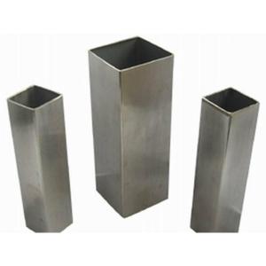 JIS 444 Square Rectangular Tube Cold Drawn Cold Rolled 10mm Wall Thickness