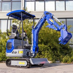 HT12P Mini Excavator 1200kg Operating Weight with 7KW Engine