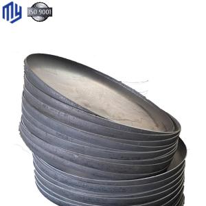 China Welding Connection Carbon Steel Flat Head End Cover for Pressure Vessel Boiler Parts on sale
