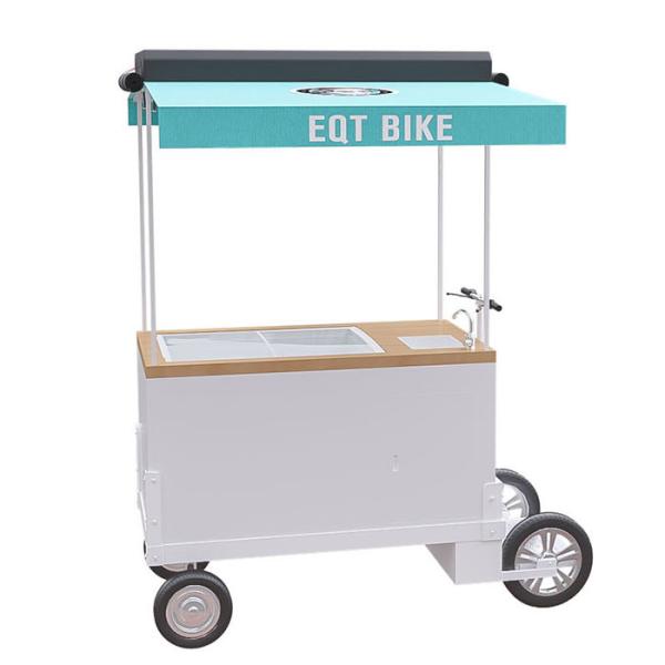 Buy Multipurpose Highly Versatile Mobile Ice Cream Bicycle Cart CE Approvl at wholesale prices