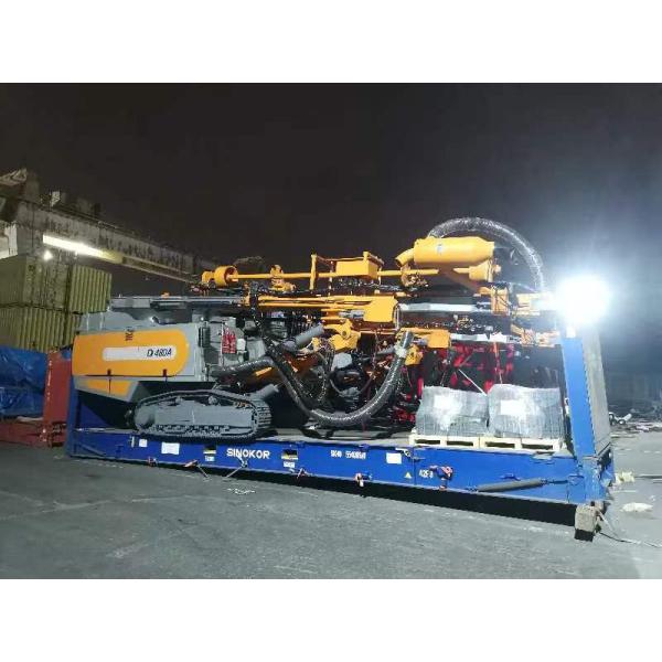 D480A Single Boom Drill Rig Works With A 33 M3 Min Air Compressor