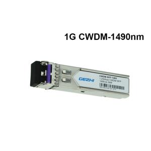 Quality 1.25Gbps CWDM SFP Module 1490nm 80km optical transceiver for sale