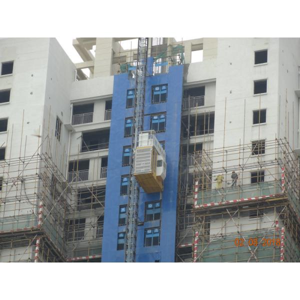 Buy Doube Cabin VFC Rack Pinion Lift Construction Material Hoist at wholesale prices
