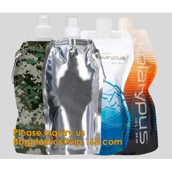 Buy spout Bag good for packaging liquids 16.9oz 5.3 x 8.9 inch,Liquor Pouch Drinking Flasks, Reusable Liquid Spout Bag, BPA at wholesale prices