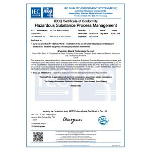 Shenzhen Iboard Technology Co., Ltd. Certifications