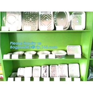Popular household kitchen food packing aluminum foil container/pan/tray