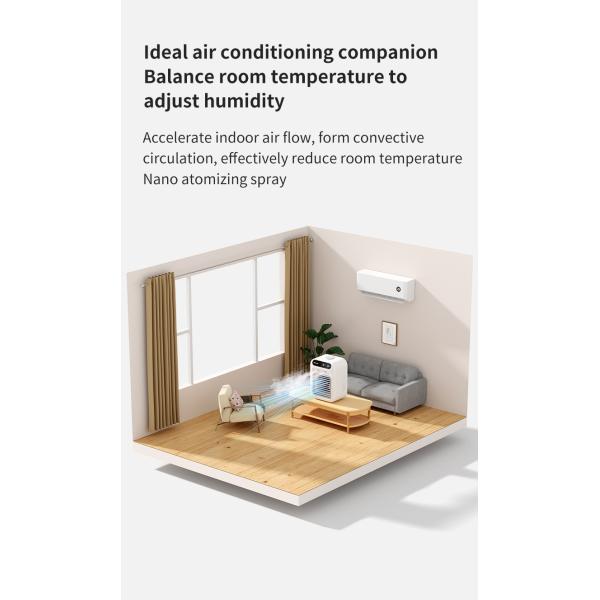 2024 Portable Evaporative Air Cooler for Room and Office Cooling Needs