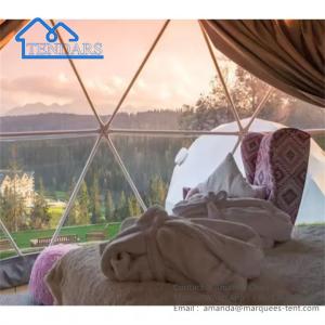 Polycarbonate Dome Tent Transparent Prefab Dome House Tent For Outdoor