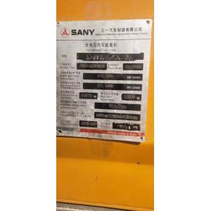 Used Sany STC800T6 80T Truck Crane with 60m Boom 2019