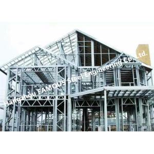 Prefabricated Galvanized Q345b Light Steel Structure House Construction Light