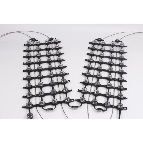 Versatile SMD3535 IP67 RGB LED Mesh Curtain for Various Lighting Applications