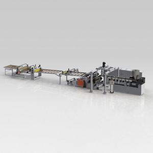 Quality Single Screw PP Thick Plastic Board Making Machine Extrusion Line for sale