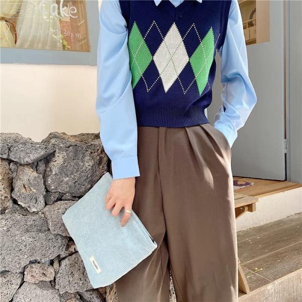 Women's Velvet Makeup Bag Large Capacity Canvas Makeup Bag Travel Toiletry Bag Accessories Storage Bag