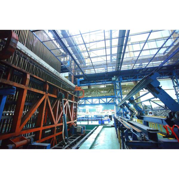 Vietnam 5000 Tons Vertical Anodizing Production Line For Aluminum Profiles