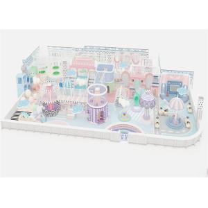 China Creative Kids Indoor Playground Equipment 2 Play Level Maze 3.5m Height on sale