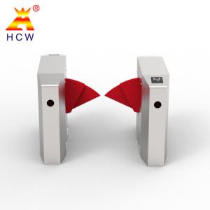 Quality Security 5s Flap Barrier Turnstile Low Noise Access Control Turnstile Gate for sale