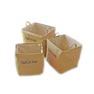 China Fashion Waterproof Foldable Laundry Basket Dirty Cloth Jute Laundry Baskets on sale