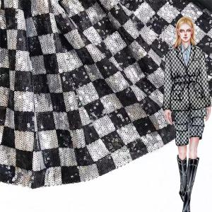 Nonstretched Bridal Lace Fabrics , ODM Embroidered Mesh Fabric By The Yard