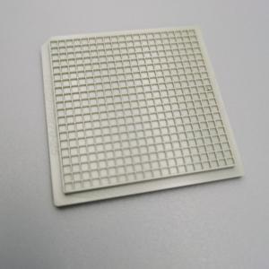 ODM Gray Color Waffle Pack Conductive Tray For Transfer IC
