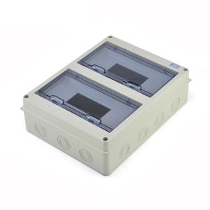 HT 24 Way IP65 Waterproof Outdoor Electrical Enclosure Distribution Plastic
