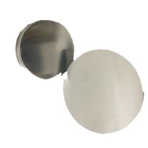 Gloss White Round Aluminum Sublimation Blank Sign One Side Aluminum Circle 8" 10