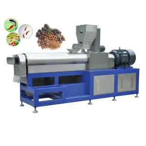 Mini Rotary Fish Feed Pellet Making Production Line Drying Cutting Machine for
