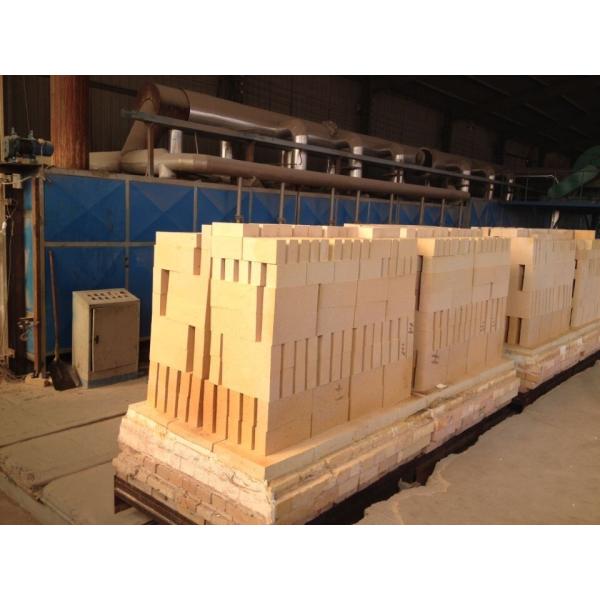 Buy 65% High Alumina Refractory Brick Anti Stripng Thermal Insulating For Glass Kiln at wholesale prices