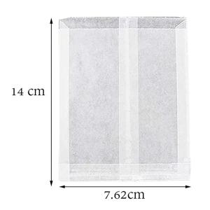 Food Grade Biodegradable Glassine Paper Bag Self Adhesive Seal