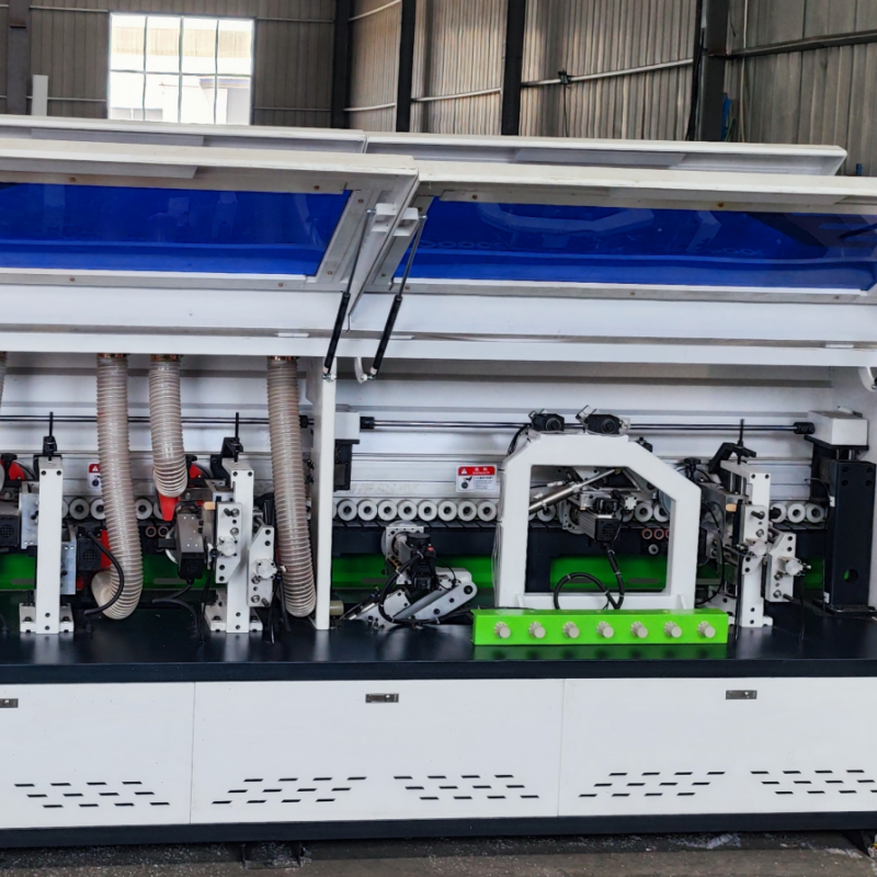 10.3kW Auto Edge Bander MDF PVC Wood Corner Rounding Edgebander Machine