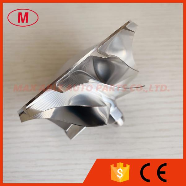 HX40 64.50/90.00mm 6+6 blades Bullet Head turbocharger milling/aluminum 2618/billet compressor wheel