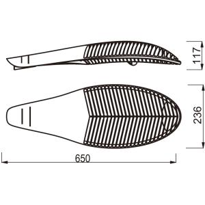 80W COB Outdoor LED Street Lights 8000Lm IP65 Waterproof With High Lumen