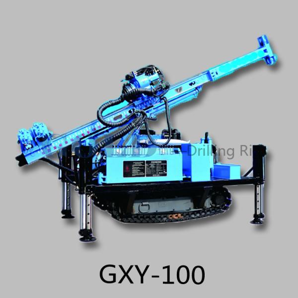 Diesel drilling rig GXY-100 hydraulic drilling rig, diesel drilling machine