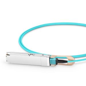 Mellanox Compatible 800G OSFP NDR InfiniBand Active Optical Cable with Heat Sink