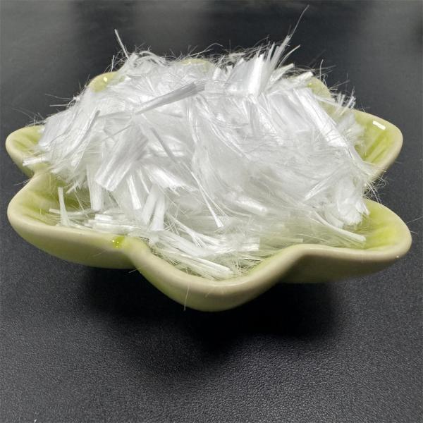 White PP Fiber Monofilament For Increase Cracking Resistance On The Surface Of