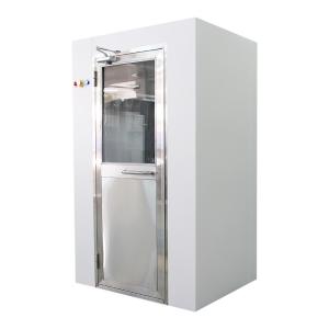 Powder Coating 1.1KW Cleanroom Air Shower Steel Frame