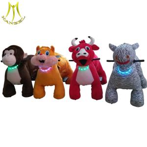 Hansel wholesale carnival plush animals kids ride on animal toy car