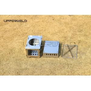 Portable Stainless Steel Stove for Camping and Picnics Expanded size 21.5*20.5