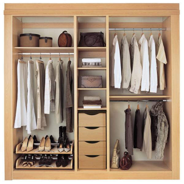 Buy Custom Made Design Modern Clothes Cabinet Without Doors Wardrobes at wholesale prices