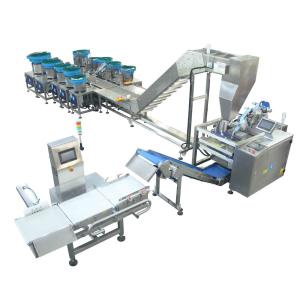Hardware accessories automatic packaging machine toy cabinet lighting packaging