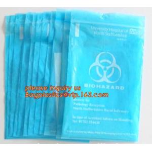 Biodegradable Biohazard Specimen Bag, Biohazard Specimen Transport Bag, Medical