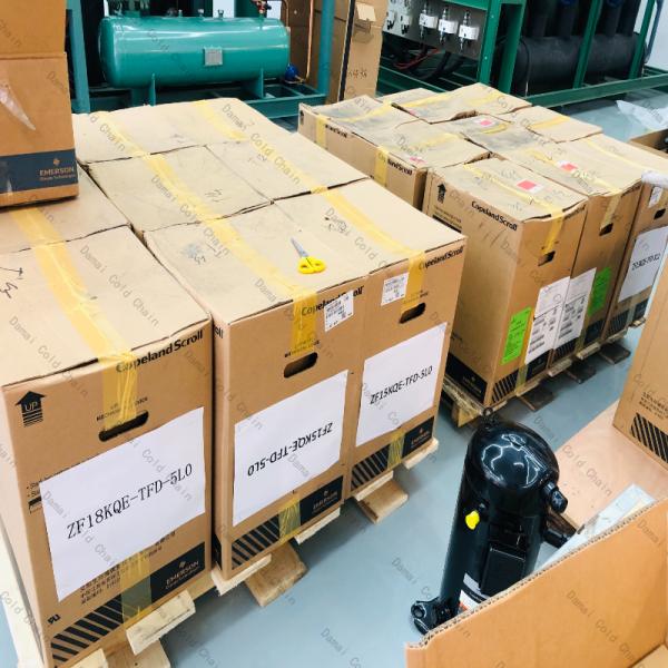 Refrigeration Air Cooler Compressor Customized Power Supply ISO Certification