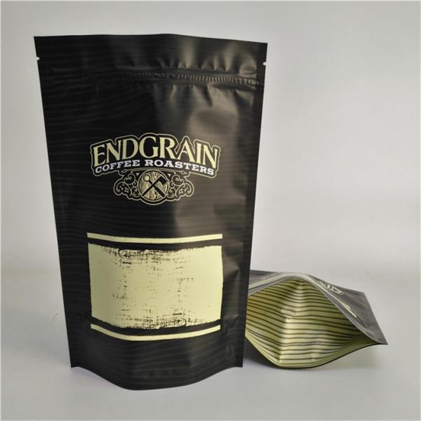 Storage Custom Logo Printed Stand Up Zipper Pouch Resealable Plastic Food Seal