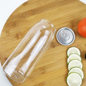 China Clear 650ml Food Container Jars With Snap Lids Food Grade Juice Bottles on sale