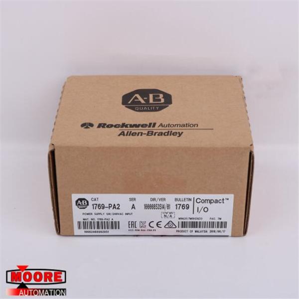 Buy 1769-PA2 1769PA2 AB  AB CompactLogix AC 2A/0.8A Power Supply at wholesale prices