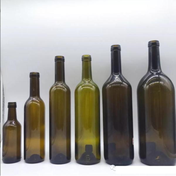 Cooking Olive Oil Glass Bottles in Customized Bottle Color and 250ml 500ml 750ml Sizes