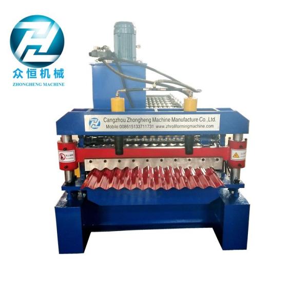 China Easy Operate Corrugated Roll Forming Machine / Corrugated Roofing Sheet Making Machine on sale China Easy Operate Corrugated Roll Forming Machine / Corrugated Roofing Sheet Making Machine on sale