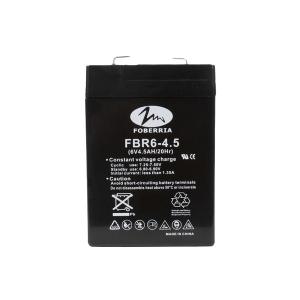 0.5kg UPS Small Sealed Lead Acid Battery 4V 4.5ah 108mm Low Self Discharge