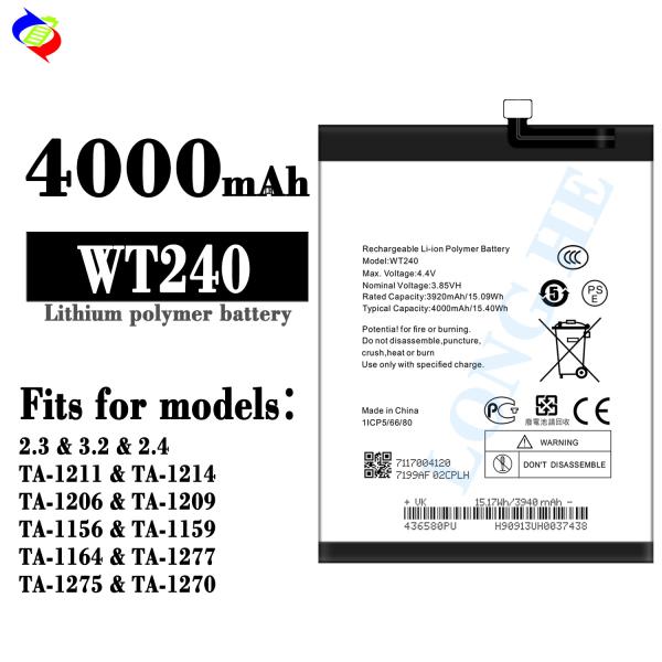 Original Replacement Rechargeable Battery WT240 for Nokia 2.3 3.2 2.4 4000mAh 3.85V