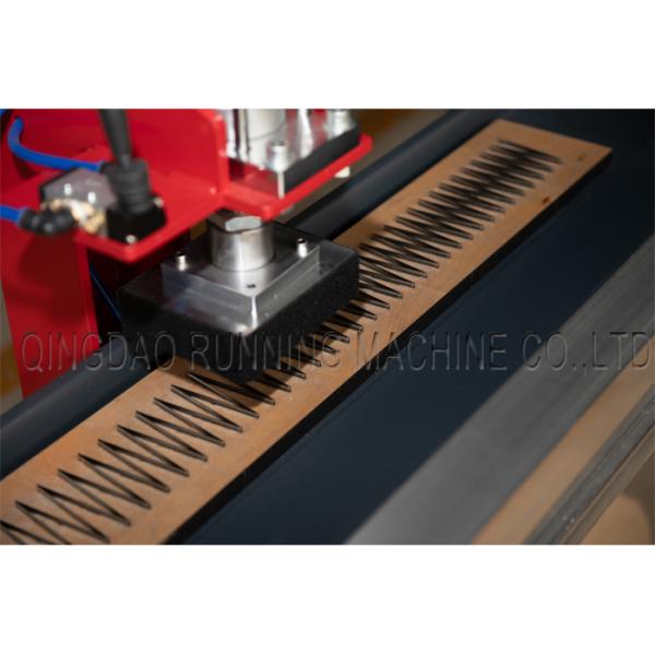 Buy Pneumatic PVC PU Conveyor Belt Punching Machine 1600mm Width at wholesale prices